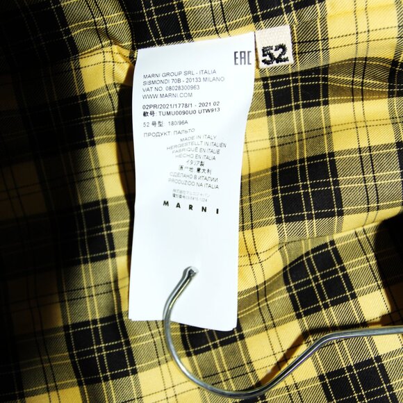 BNWT AW21 MARNI BRUSHED WOOL COAT 52 - Picture 10 of 11